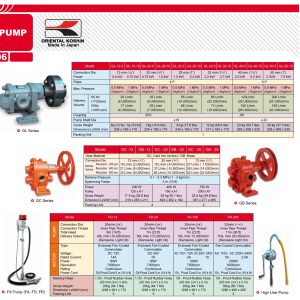 PUMP ORIENTAL KOSHIN